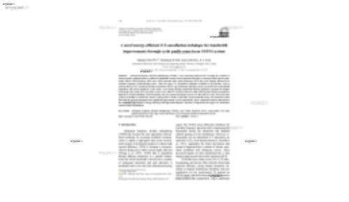 A novel energy-efficient ICI cancellation technique for bandwidth improvements through cyclic prefix reuse in an OFDM system